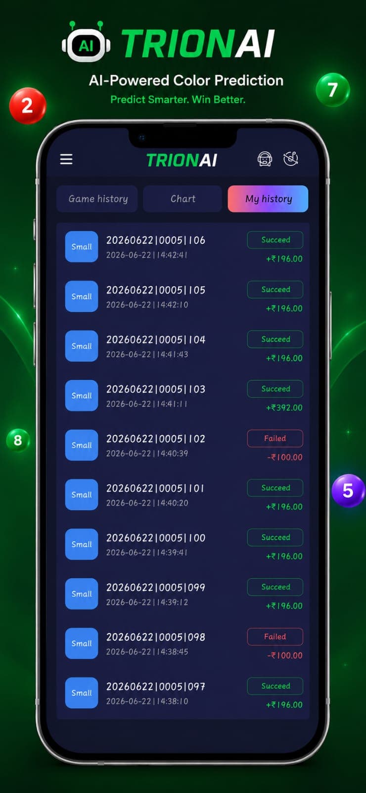 One-to-one signal screenshot